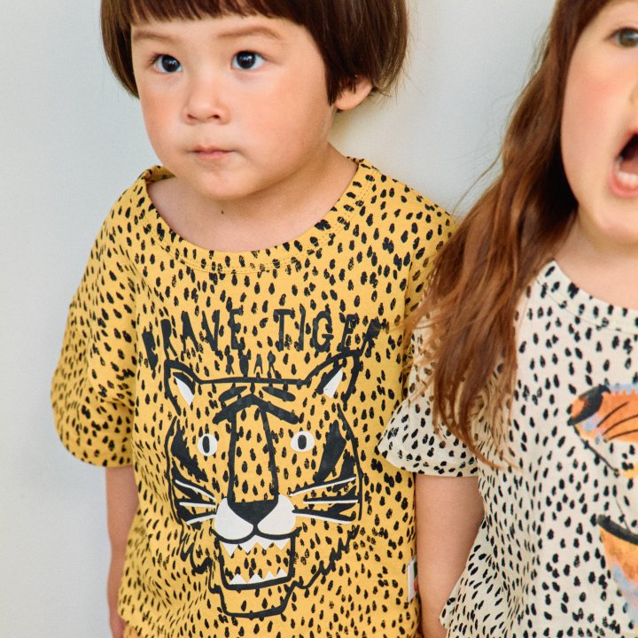 Firstblue - Korean Children Fashion - #childofig - Growl Short Sleeve Tee - 6