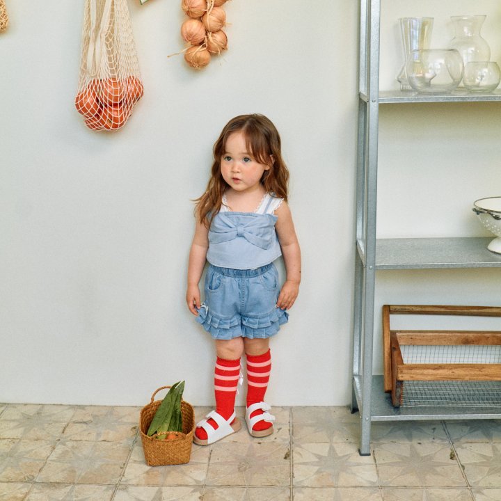 Firstblue - Korean Children Fashion - #childrensboutique - Denim Bustier