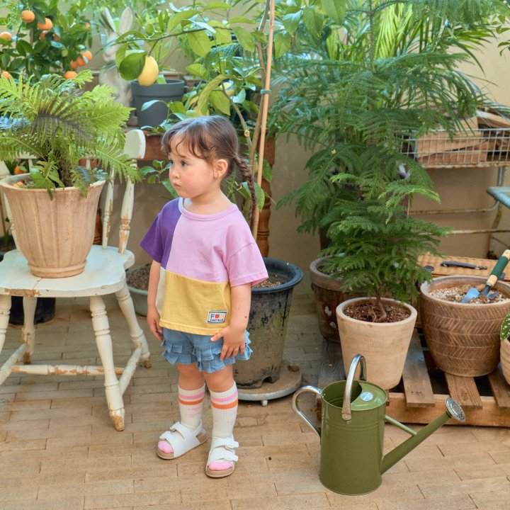 Firstblue - Korean Children Fashion - #designkidswear - Cube Short Sleeve Tee - 7