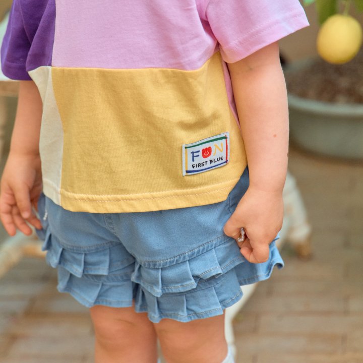 Firstblue - Korean Children Fashion - #discoveringself - Cube Short Sleeve Tee - 8
