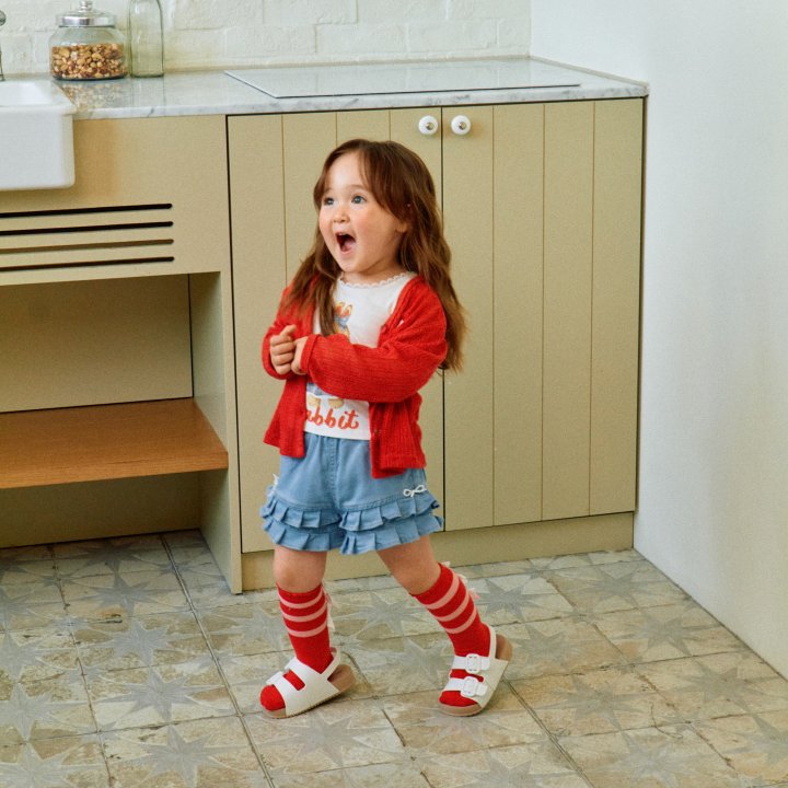 Firstblue - Korean Children Fashion - #discoveringself - Lily Jacquard Cardigan - 2