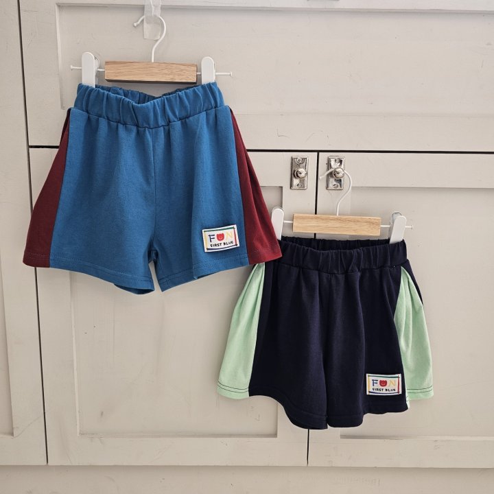 Firstblue - Korean Children Fashion - #fashionkids - Box Pleat Short Pants - 2