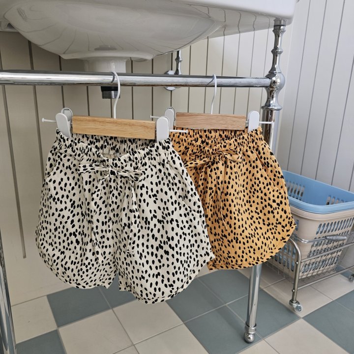 Firstblue - Korean Children Fashion - #kidsshorts - Leopard Print Shorts