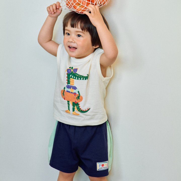 Firstblue - Korean Children Fashion - #kidsstore - Cheetah Print Sleeveless Tee - 5