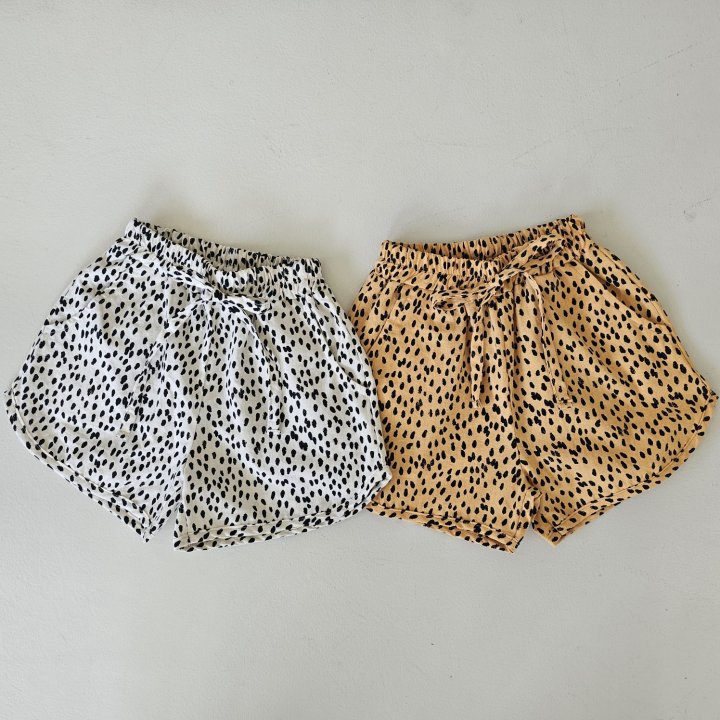 Firstblue - Korean Children Fashion - #kidsstore - Leopard Print Shorts - 2