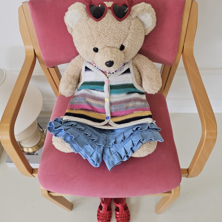 Strap Sleeveless Cardigan by Firstblue for Child - view 8