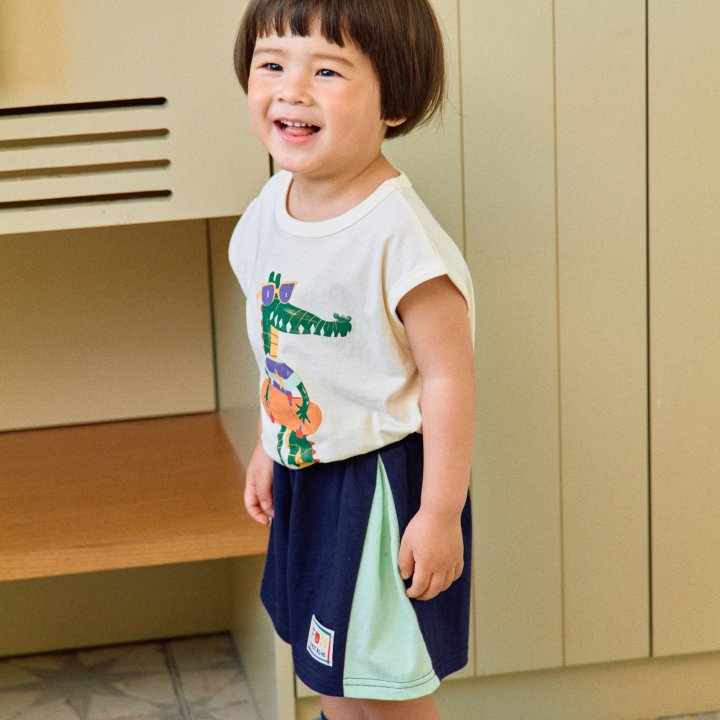 Firstblue - Korean Children Fashion - #kidzfashiontrend - Box Pleat Short Pants - 5