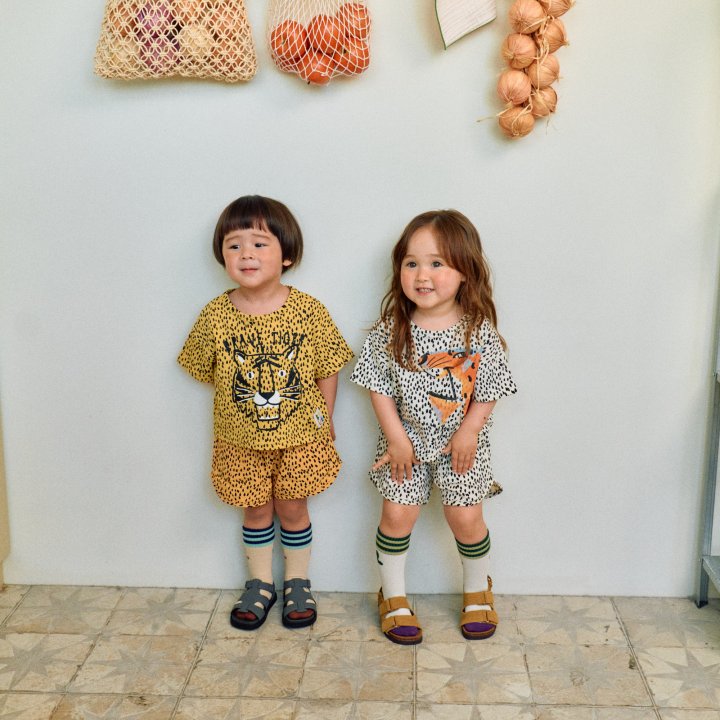 Firstblue - Korean Children Fashion - #kidzfashiontrend - Leopard Print Shorts - 3
