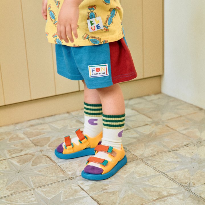 Firstblue - Korean Children Fashion - #littlefashionista - Box Pleat Short Pants - 7