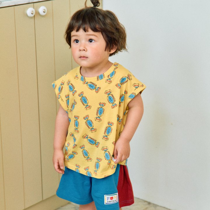 Firstblue - Korean Children Fashion - #magicofchildhood - Candy Sleeveless Tee - 7
