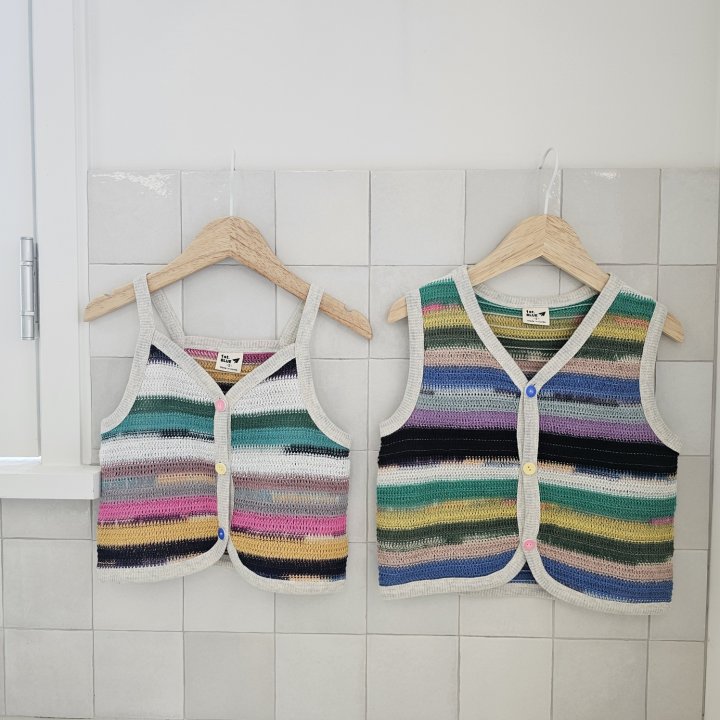 Strap Sleeveless Cardigan by Firstblue for Child - view 11