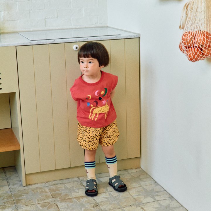 Firstblue - Korean Children Fashion - #magicofchildhood - Leopard Print Shorts - 6