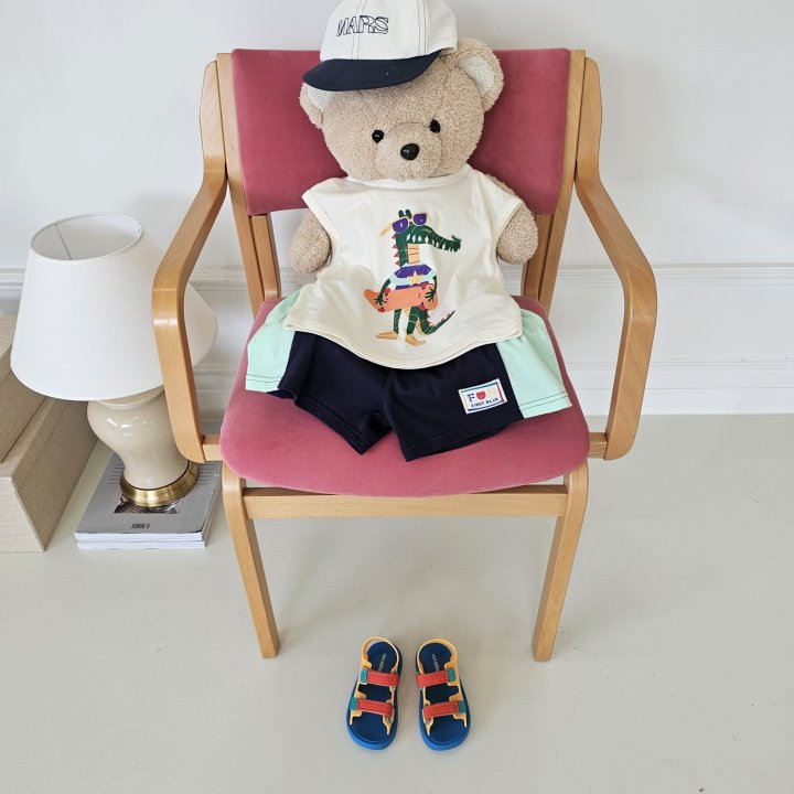 Firstblue - Korean Children Fashion - #minifashionista - Cheetah Print Sleeveless Tee - 10