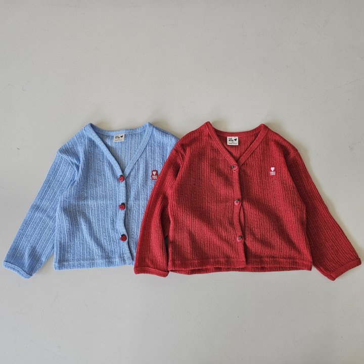Firstblue - Korean Children Fashion - #minifashionista - Lily Jacquard Cardigan - 10