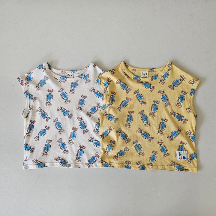 Firstblue - Korean Children Fashion - #prettylittlegirls - Candy Sleeveless Tee - 9