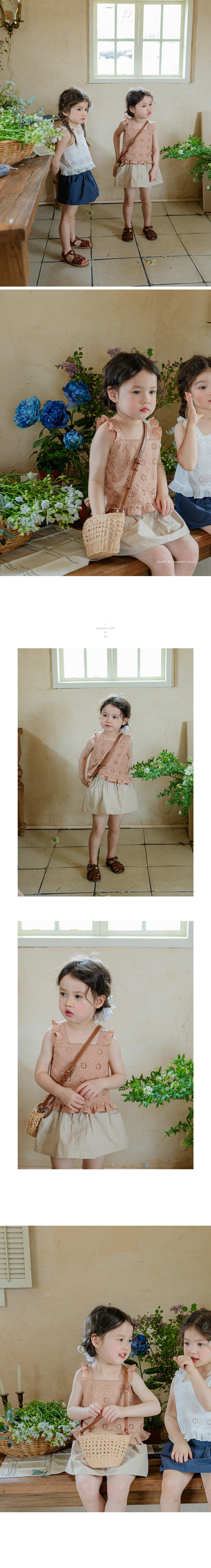 Flo - Korean Children Fashion - #kidzfashiontrend - Bael Sleeveless Top - 4