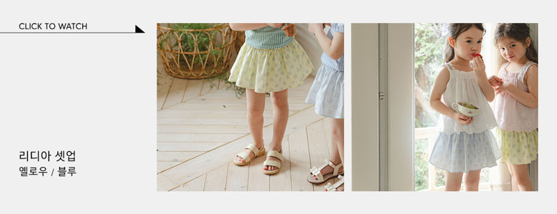 Flo - Korean Children Fashion - #kidzfashiontrend - Lydia Set-up