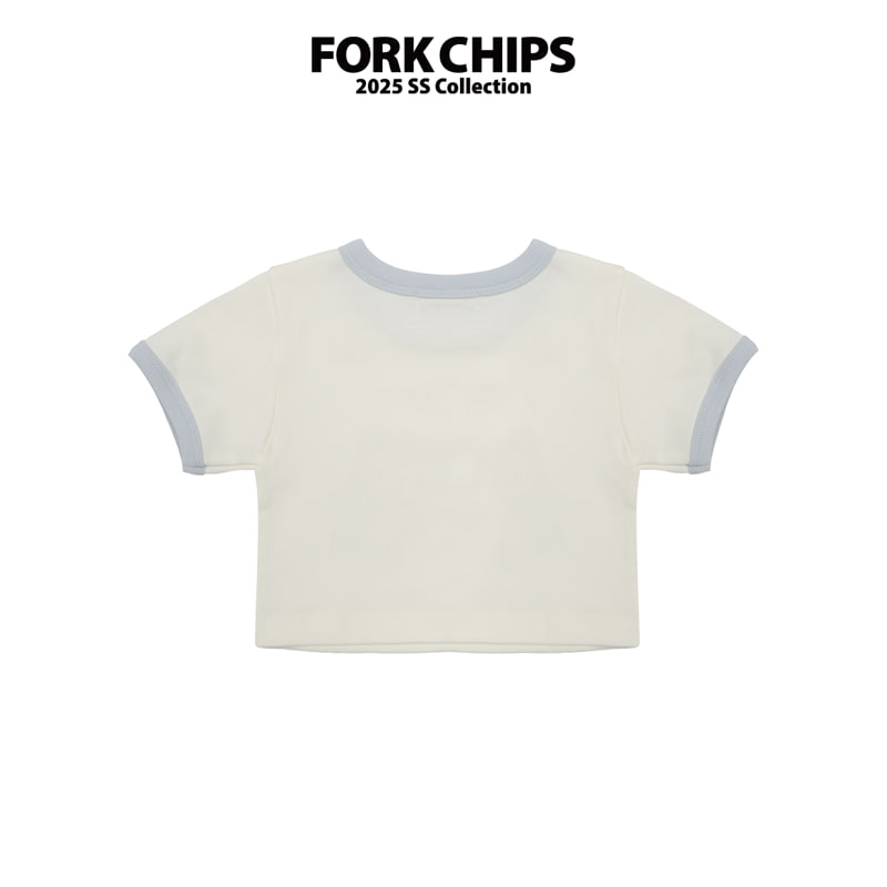 Fork Chips - Korean Children Fashion - #Kfashion4kids - Tanning Tee - 5