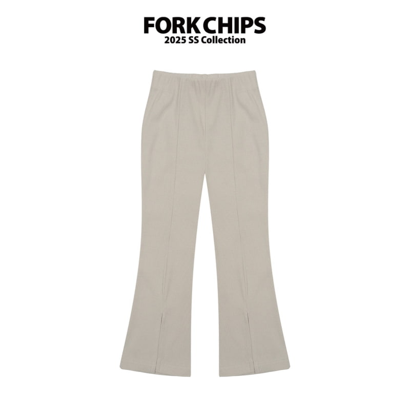 Fork Chips - Korean Children Fashion - #Kfashion4kids - Salty Bootcut Leggings