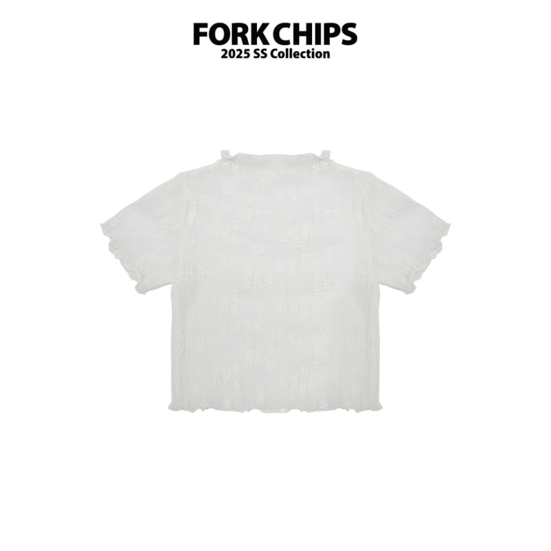 Fork Chips - Korean Children Fashion - #Kfashion4kids - Daisy Layered Tee