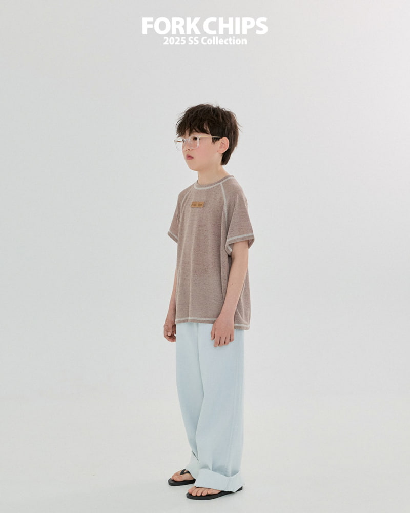 Fork Chips - Korean Children Fashion - #Kfashion4kids - Maison Label Tee - 10