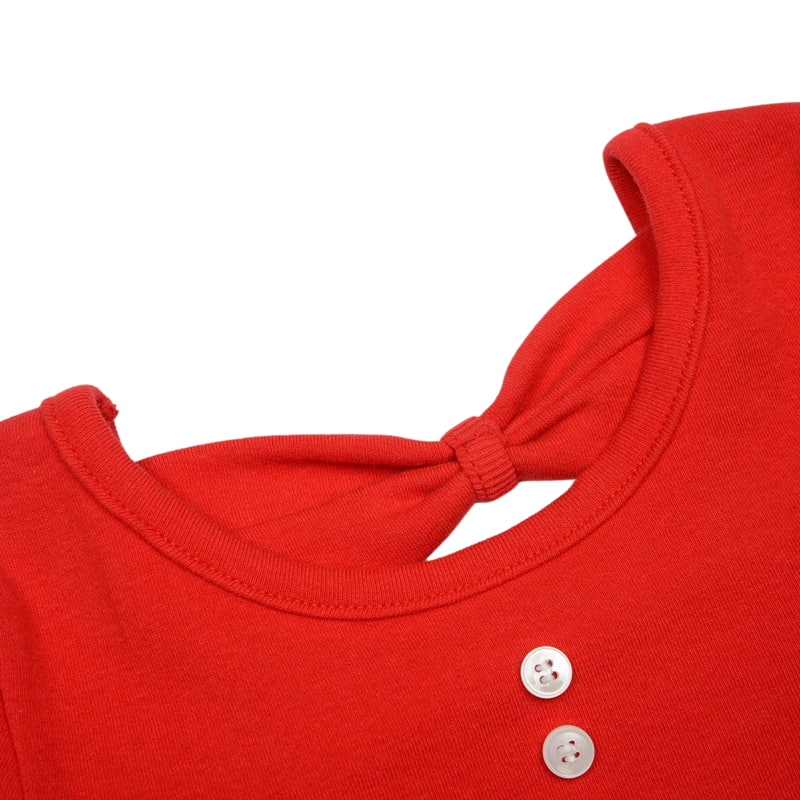 Fork Chips - Korean Children Fashion - #Kfashion4kids - Back Frill Tee - 6
