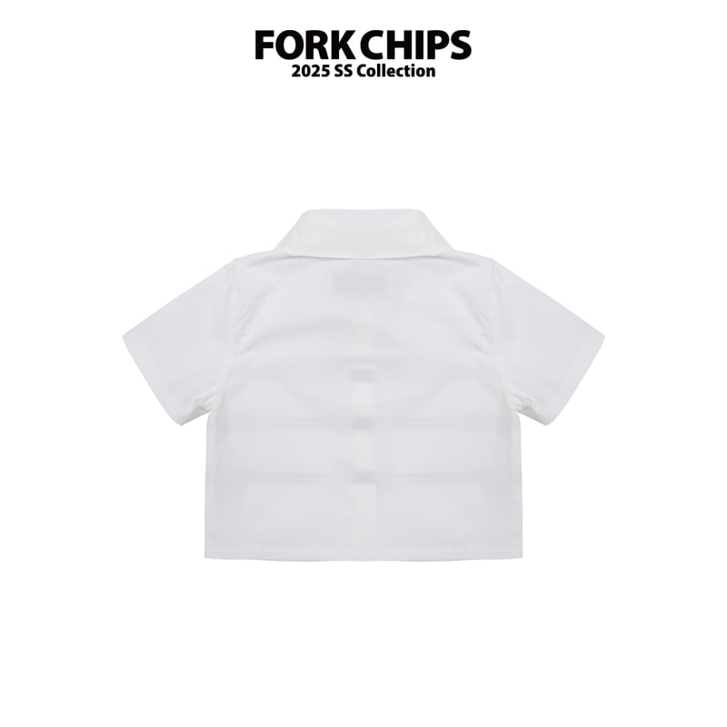 Fork Chips - Korean Children Fashion - #Kfashion4kids - Double Ribbon Blouse - 5