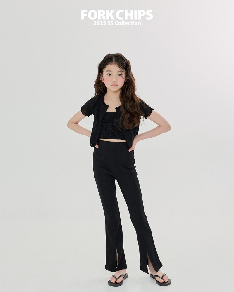 Fork Chips - Korean Children Fashion - #kidzfashiontrend - Otte Cardigan Set - 4