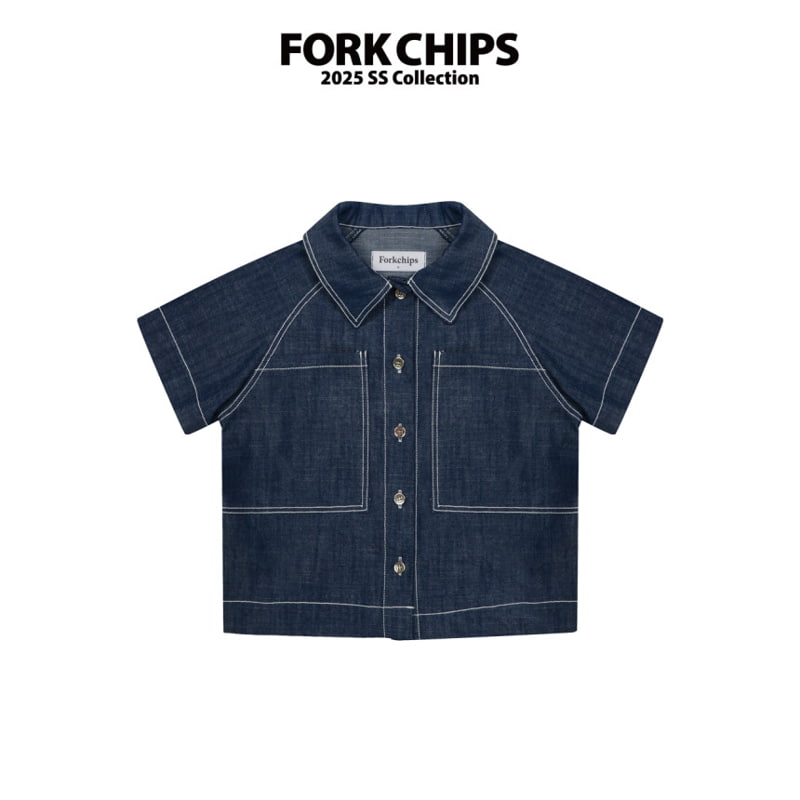 Fork Chips - Korean Children Fashion - #Kfashion4kids - Boy Raglan Shirt
