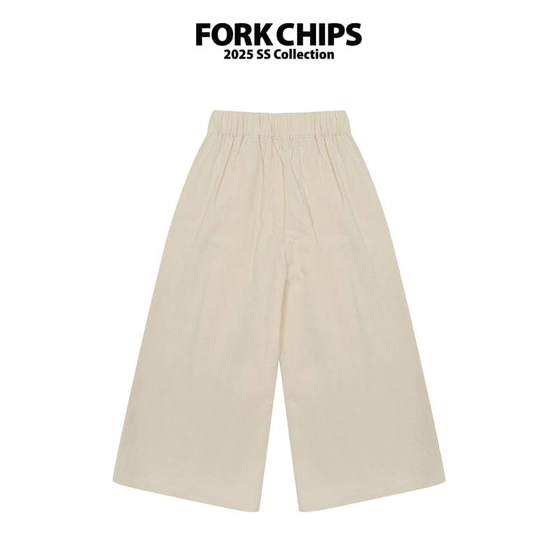 Fork Chips - Korean Children Fashion - #Kfashion4kids - Ronnie Wide Pants - 5