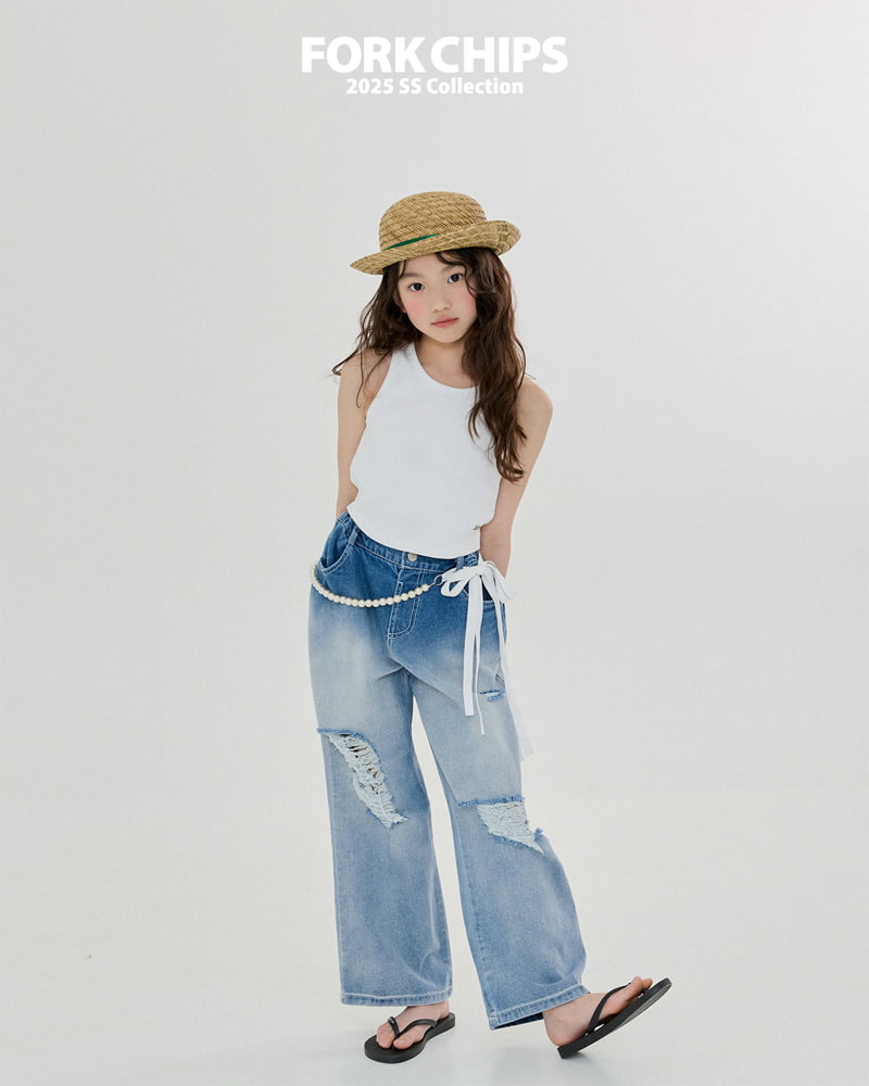 Fork Chips - Korean Children Fashion - #childofig - Dicks Jeans - 11