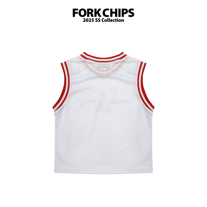 Fork Chips - Korean Children Fashion - #childofig - Candy Basketball Sleeveless - 5