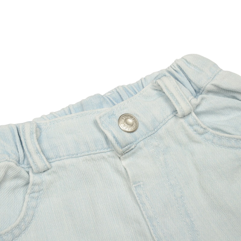 Fork Chips - Korean Children Fashion - #stylishchildhood - Marine Roll Up Jeans - 4