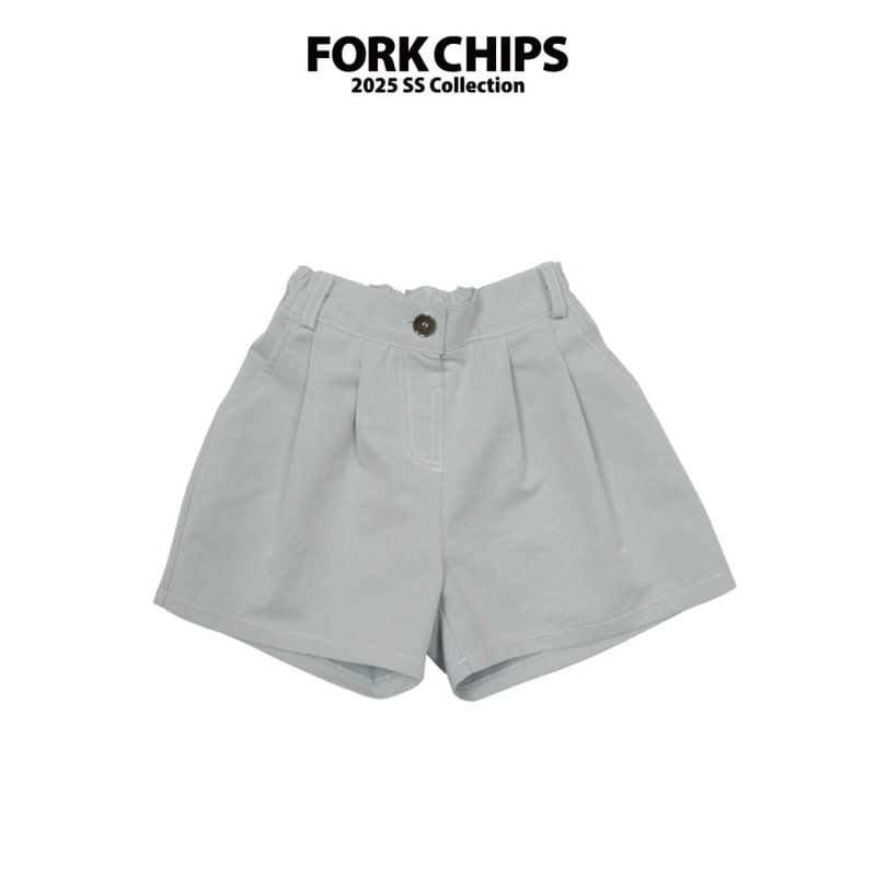 Fork Chips - Korean Children Fashion - #childofig - Voice Stitch Pants - 2