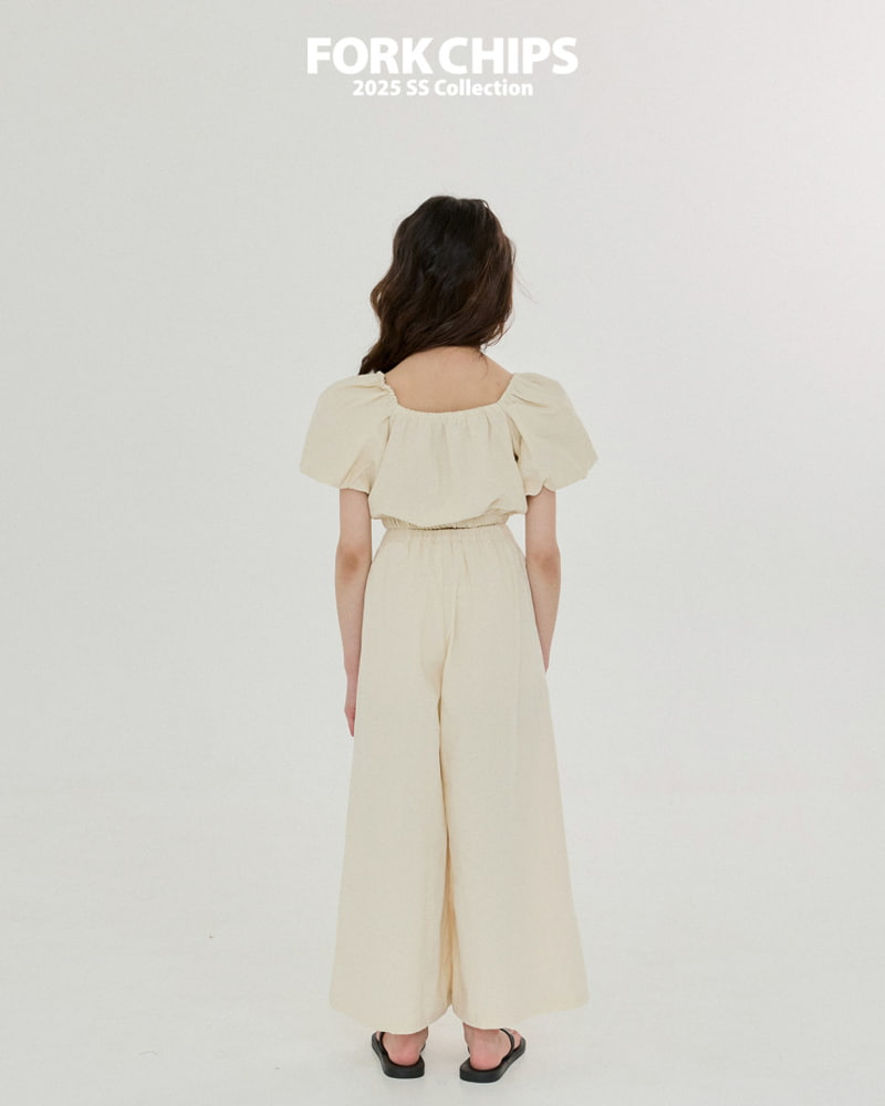 Fork Chips - Korean Children Fashion - #childofig - Ronnie Balloon Blouse - 11
