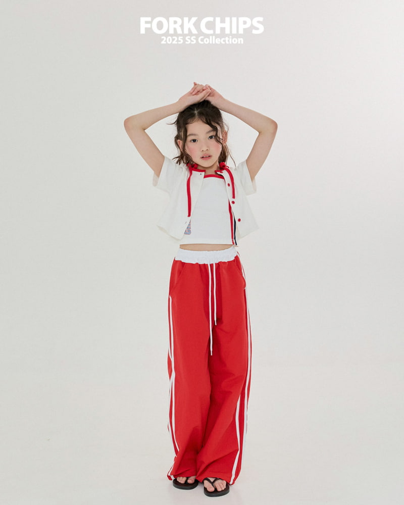 Fork Chips - Korean Children Fashion - #childrensboutique - Cheer Up Cardigan Set - 11