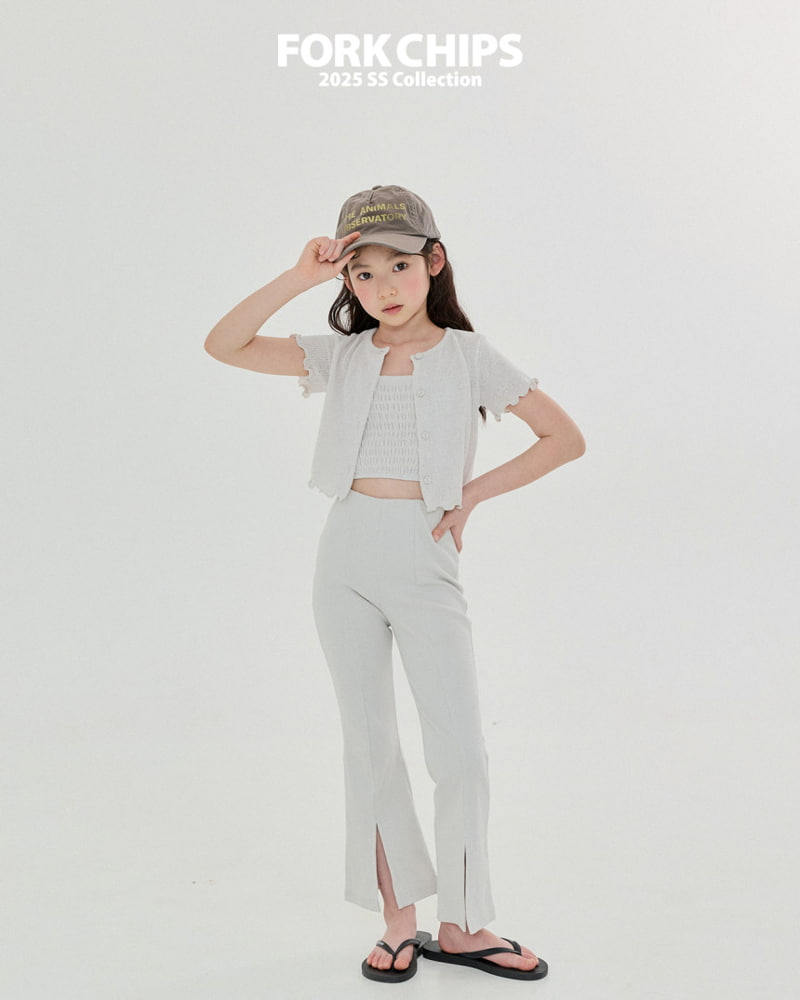 Fork Chips - Korean Children Fashion - #designkidswear - Salty Bootcut Leggings - 11