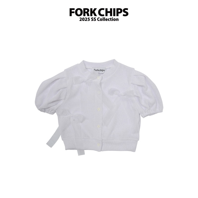 Fork Chips - Korean Children Fashion - #designkidswear - Lilac Cardigan - 2