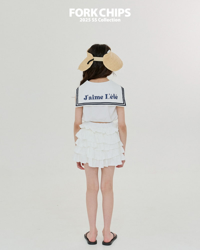 Fork Chips - Korean Children Fashion - #designkidswear - Ete Cancan Skirt - 11