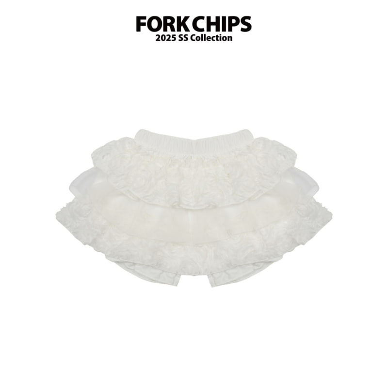 Fork Chips - Korean Children Fashion - #discoveringself - Tinkerbell Tutu Skirt - 2