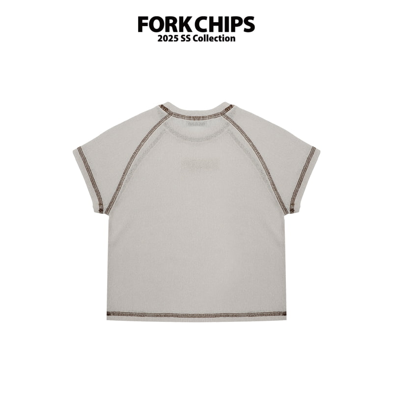 Fork Chips - Korean Children Fashion - #discoveringself - Maison Label Tee - 5