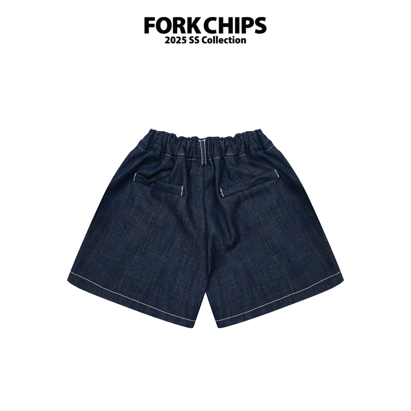 Fork Chips - Korean Children Fashion - #discoveringself - Voice Stitch Pants - 5