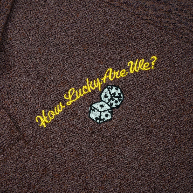 Fork Chips - Korean Children Fashion - #fashionkids - Dice Collar Tee - 7