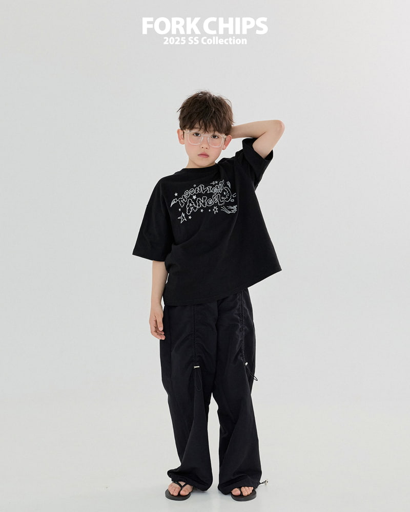 Fork Chips - Korean Children Fashion - #fashionkids - Moon Angel Tee - 3