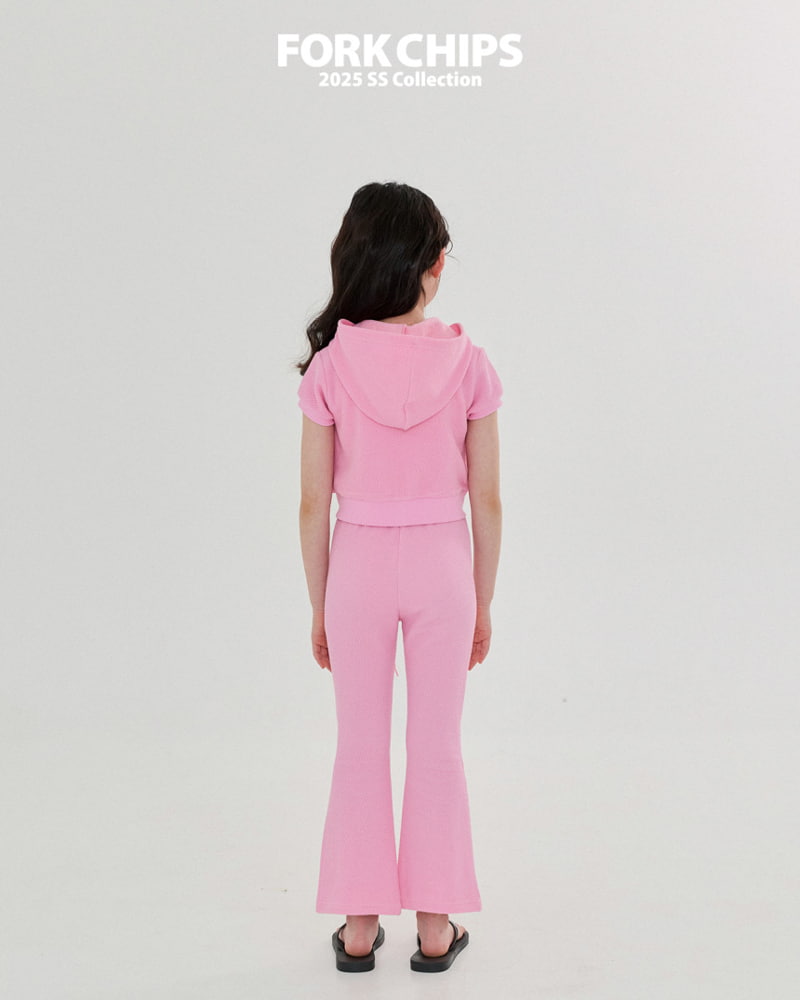 Fork Chips - Korean Children Fashion - #fashionkids - Bling Bootcut Leggings - 12