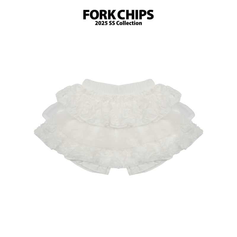Fork Chips - Korean Children Fashion - #fashionkids - Tinkerbell Tutu Skirt - 4