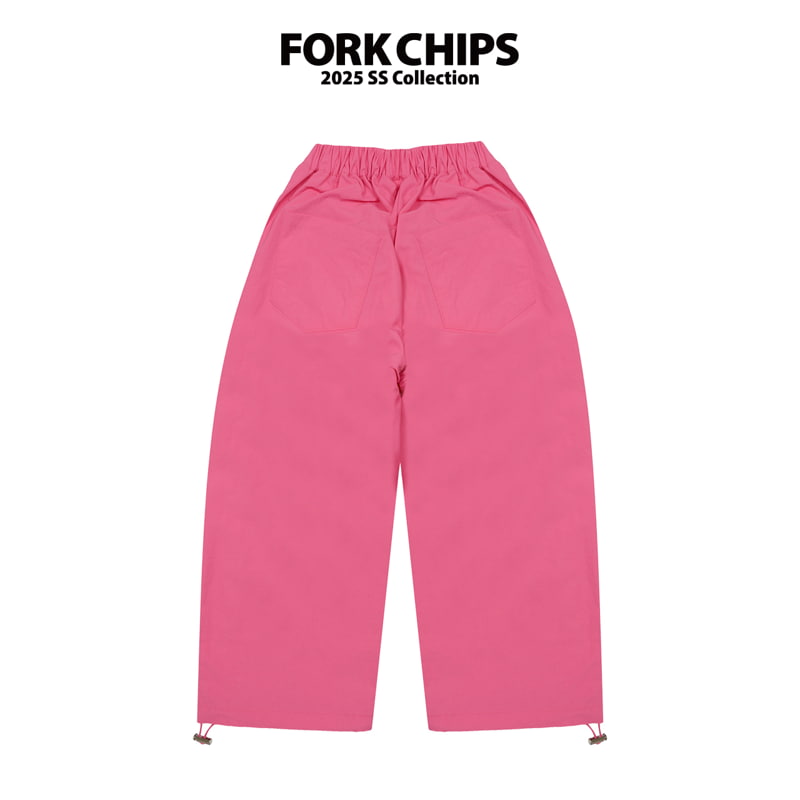 Fork Chips - Korean Children Fashion - #kidsshorts - Cherry Cock Nylon Pants - 5