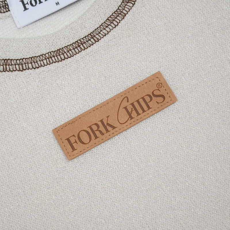 Fork Chips - Korean Children Fashion - #kidsshorts - Maison Label Tee - 7