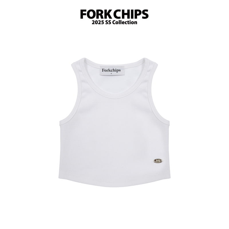 Fork Chips - Korean Children Fashion - #kidsshorts - Stone Mango Sleeveless - 4