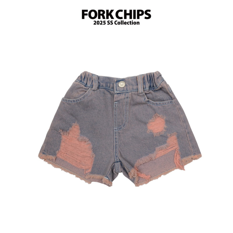 Fork Chips - Korean Children Fashion - #kidsstore - Blusher Shorts